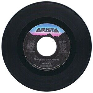 Kenny G 45 RPM - Against Doctor's Orders / Tradewinds - Arista VG Jazz